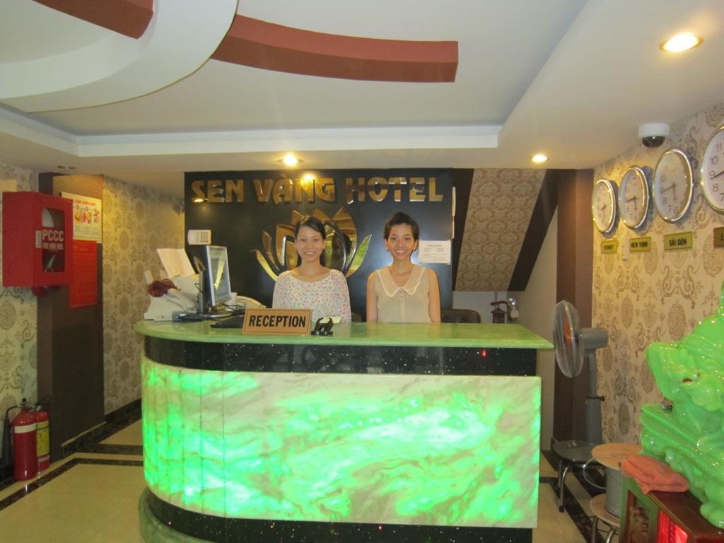 Hotel Sen Vang Ho Chi Minh-stad Buitenkant foto